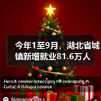 今年1至9月，湖北省城镇新增就业81.6万人（图4）