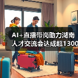 AI+直播带岗助力湖南人才交流会达成超1300就业意向(图1) AI+直播带岗助力湖南人才交流会达成超1300就业意向(图1)