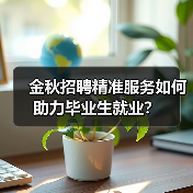 金秋招聘精准服务如何助力毕业生就业?(图2) 金秋招聘精准服务如何助力毕业生就业?(图2)