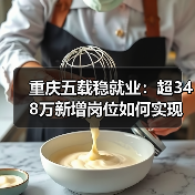 重庆五载稳就业：超348万新增岗位如何实现？（图4）