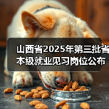 山西省2025年第三批省本级就业见习岗位公布(图1) 山西省2025年第三批省本级就业见习岗位公布(图1)