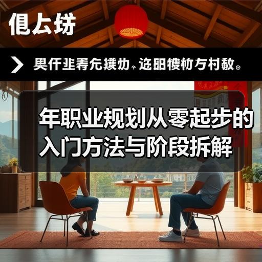年职业规划从零起步的入门方法与阶段拆解